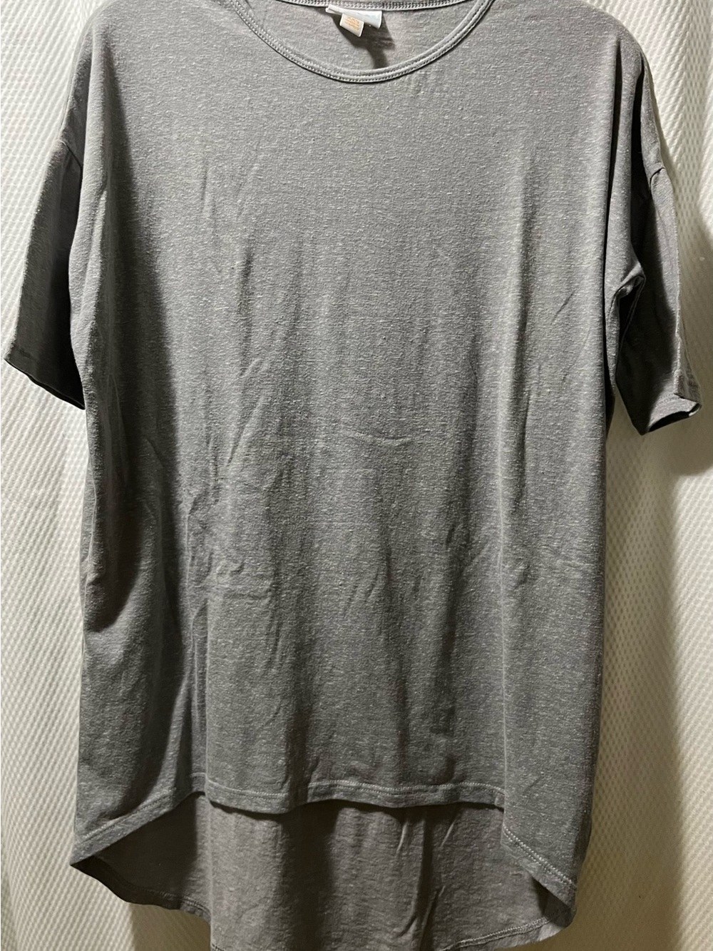 LuLaRoe Women’s Short Sleeve Crewneck T-Shirt - Gray
